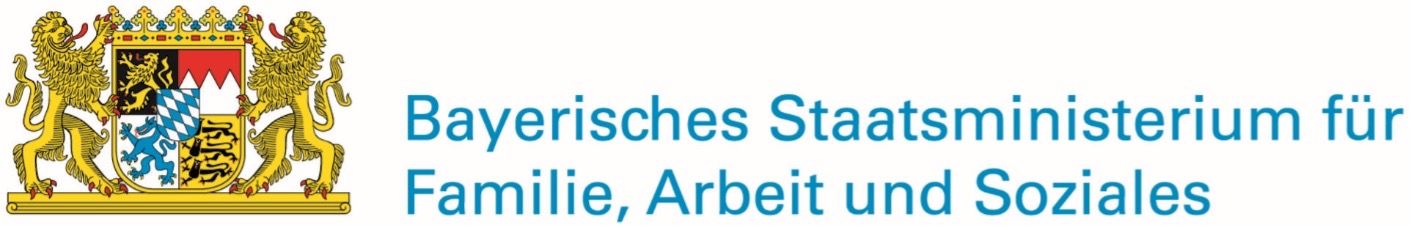 Logo Bayerisches Staatsministerium f. Familie,Arbeit und Soziales