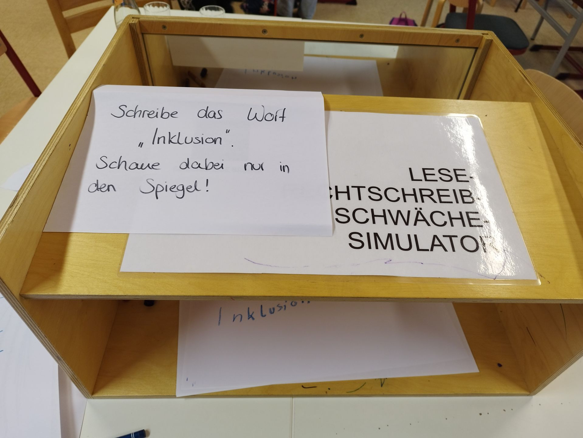 Lese-Rechtschreib-Schwäche-Simulator